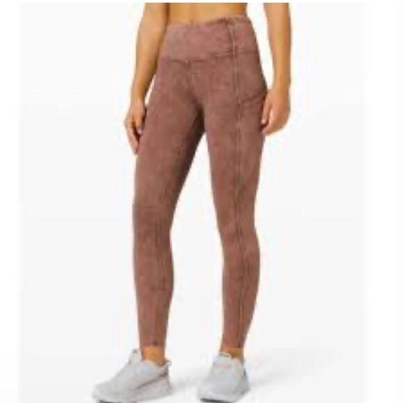 NWOT Lululemon Fast and Free HR Tight 25”  Iced Dye C34 - Picture 2 of 14